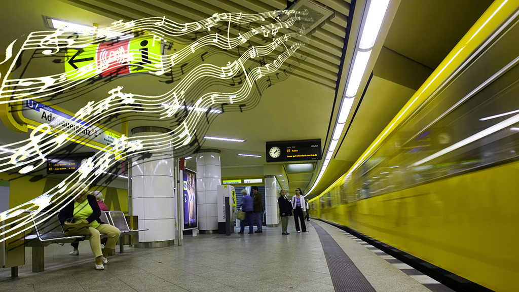 Subway music Musik in der UBahn BVG Unternehmen