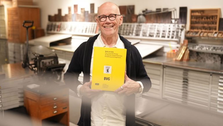 Berlin ist Gelb: Neues Buch über das BVG-Design